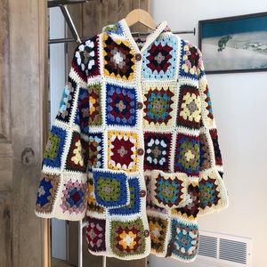 Handmade Crochet Sweater Jacket
